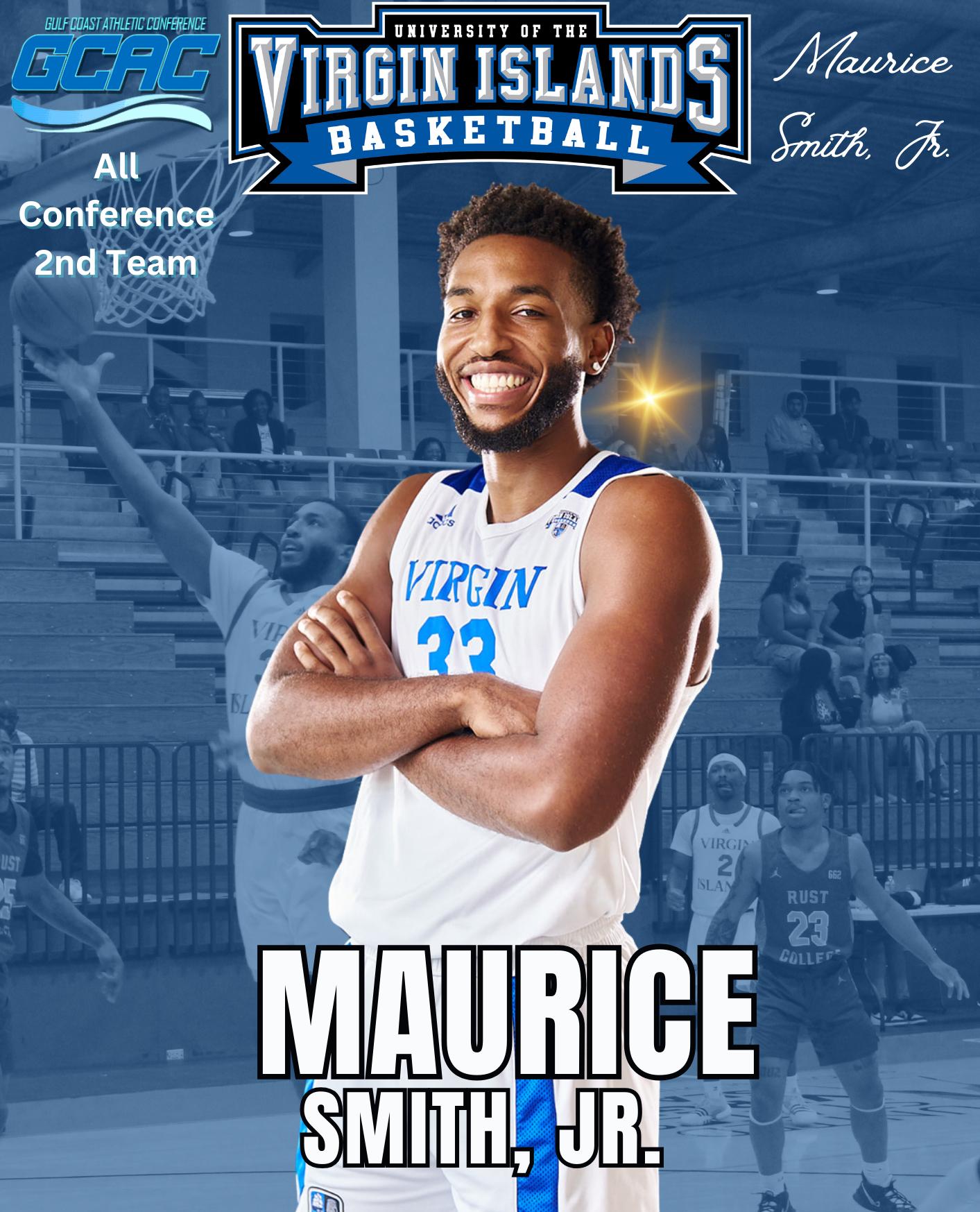Maurice Smith, Jr. Awarded All-GCAC Second-Team honors