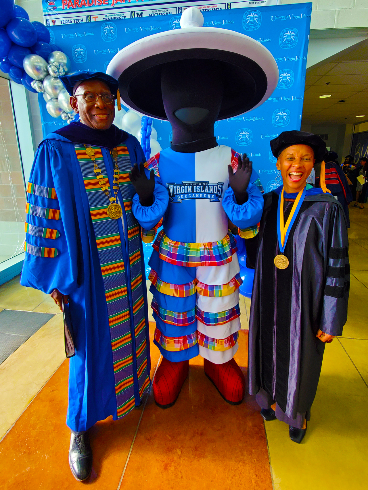 University of the Virgin Islands Launches New Moko Jumbie Mascot with New Branding from Phoenix Design Works!