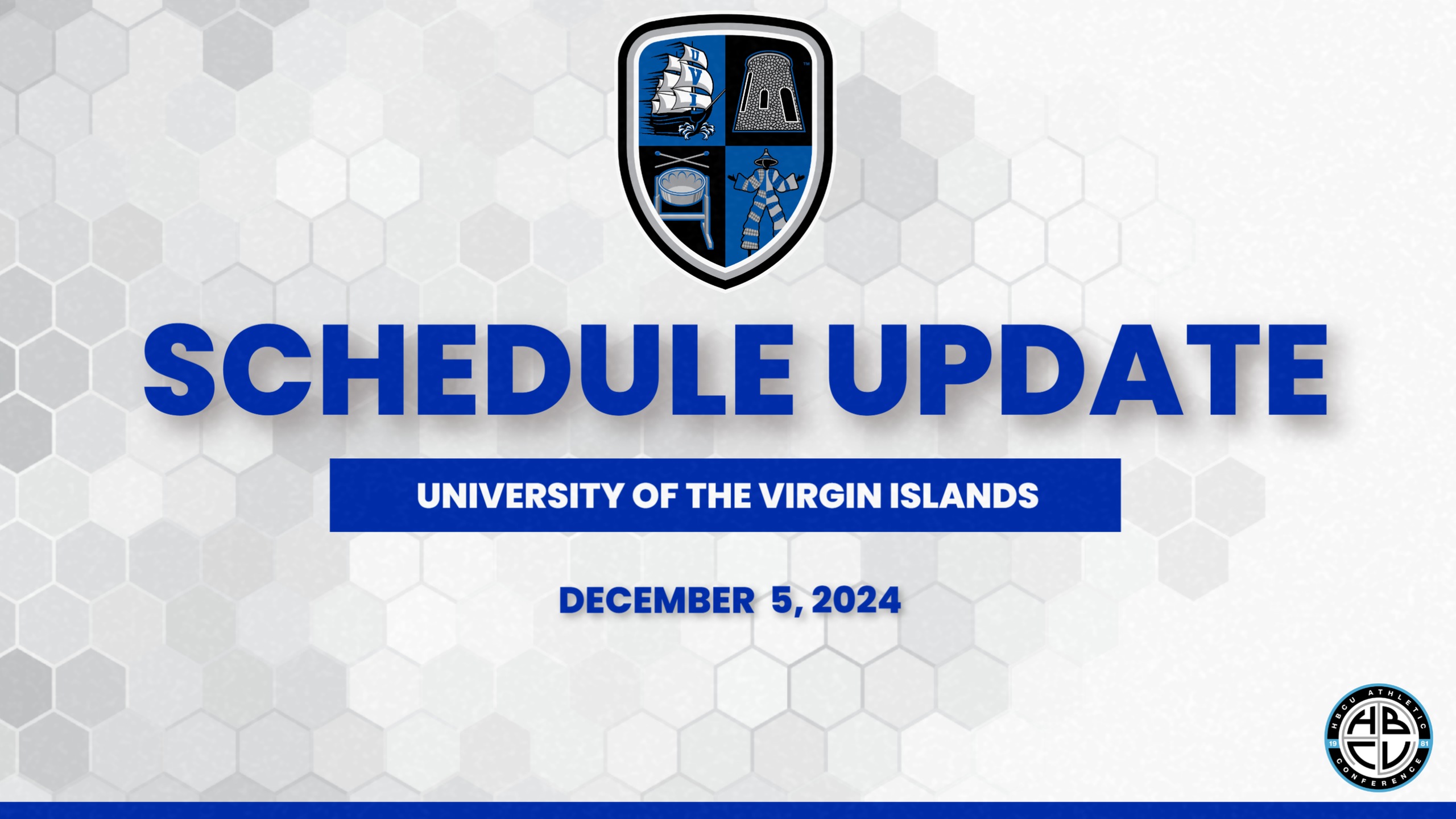 UVI Athletics Announces Basketball Schedule Changes